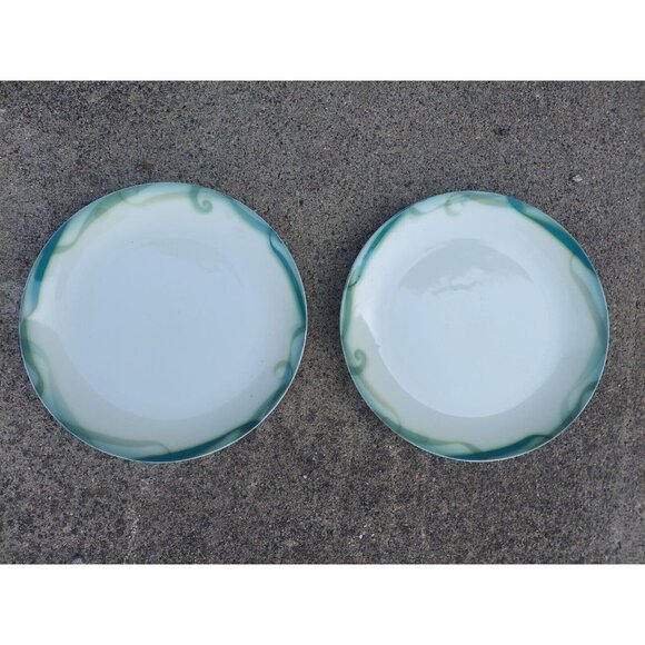 2 NWT Sasaki Periphery 10 1/4" Dinner Plates Designed by Julia Cohn 2 Women Boxi - Picture 1 of 3